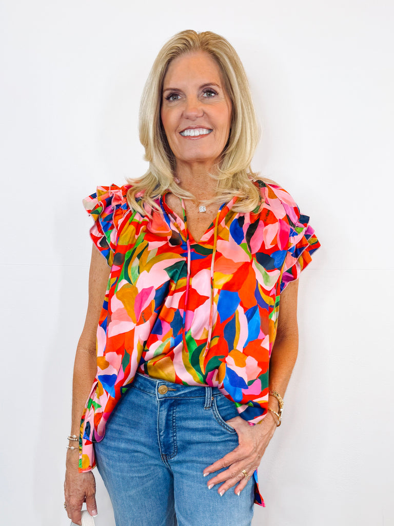 Heidi Ruffle Top