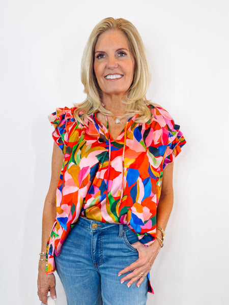 Heidi Ruffle Top