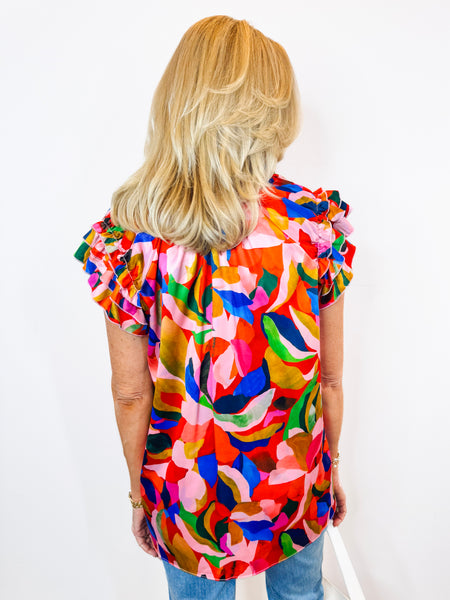 Heidi Ruffle Top