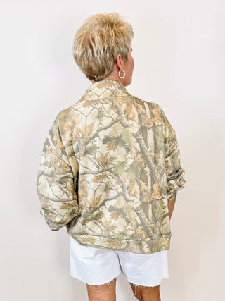Texas Mockneck Camo Sweatshirt