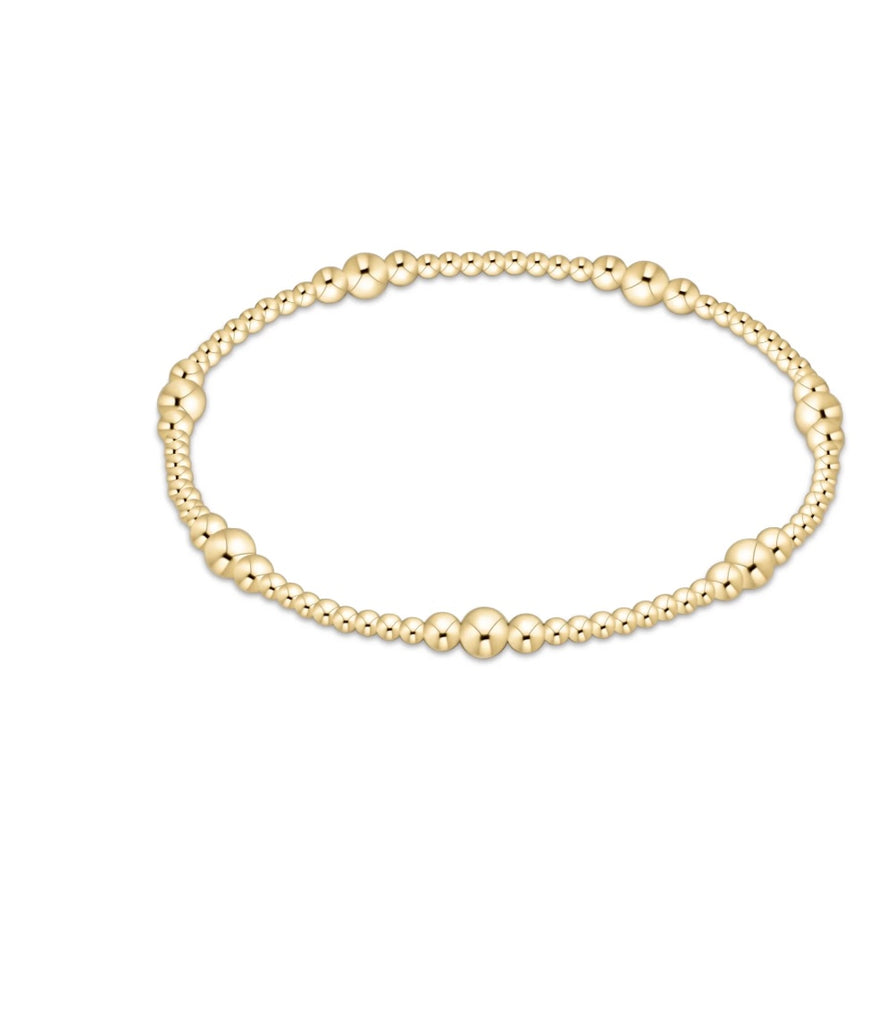 Purpose Gold 4mm Bead Bracelet