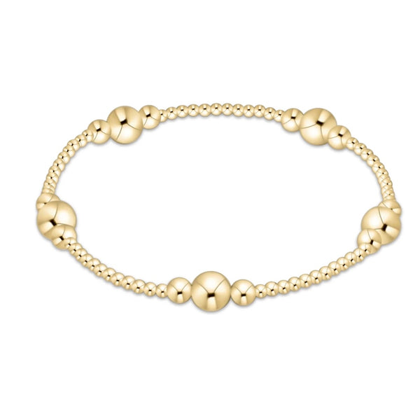 Purpose Gold 6mm Bead Bracelet
