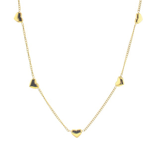 Gold waterproof Necklace - Paige