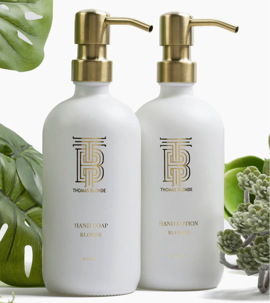 Hand Soap in Glass Dispenser (Joshua Tree or Blonde)