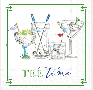 Golf Drinks Cocktail Napkin
