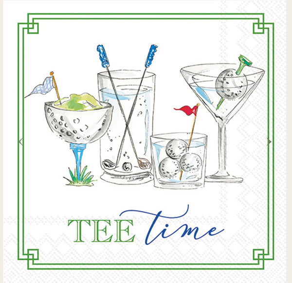 Golf Drinks Cocktail Napkin