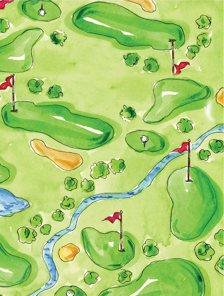 Golf Cocktail Napkin