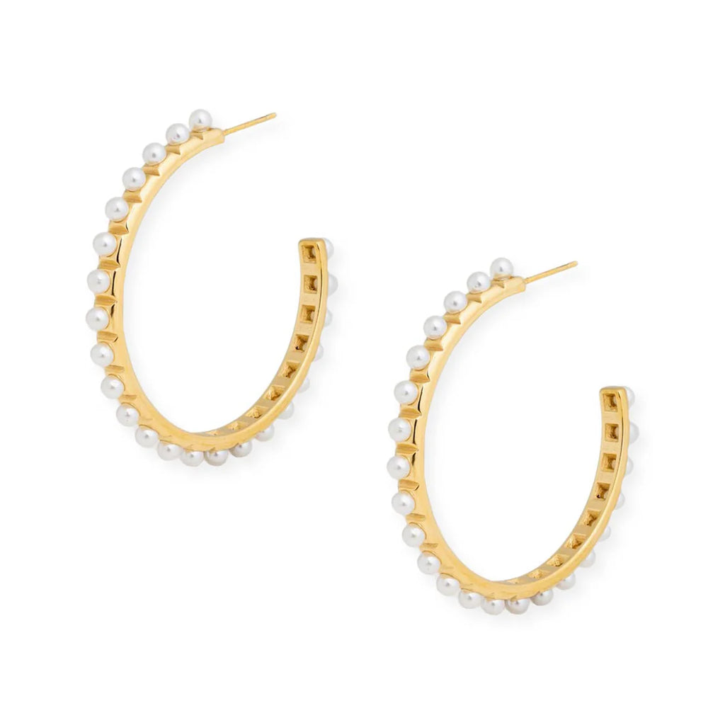 Ellie Pearl Hoops