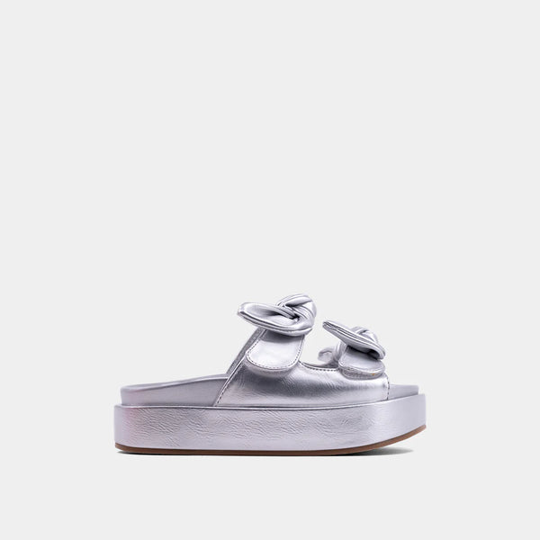 Kiki Mini Sandals in Silver