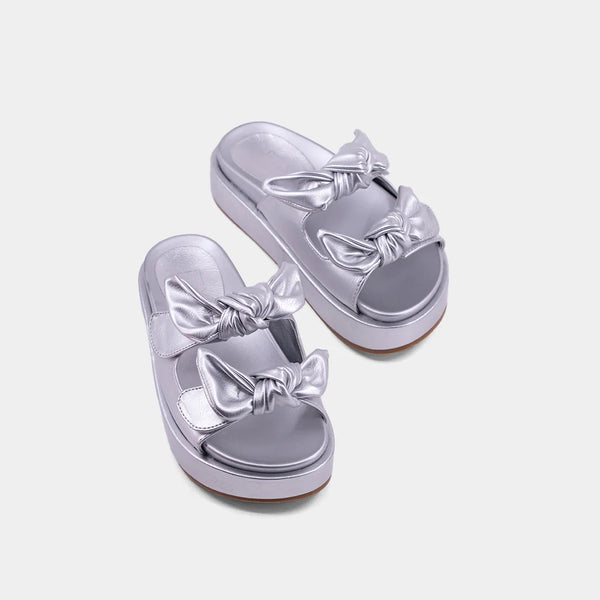 Kiki Mini Sandals in Silver