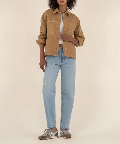 Barb Jacket in Caramel
