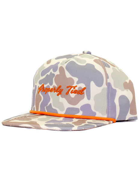 Boys Rope Hat Field Camo