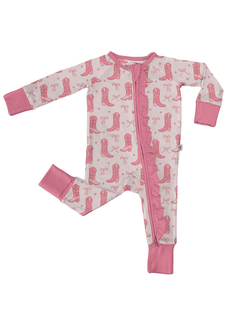 Boots & Bows Zip PJ's