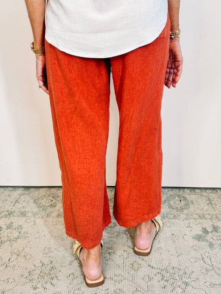 Audrey Pant Burnt Brick