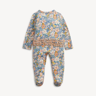 Flora Modal Ruffle Footie