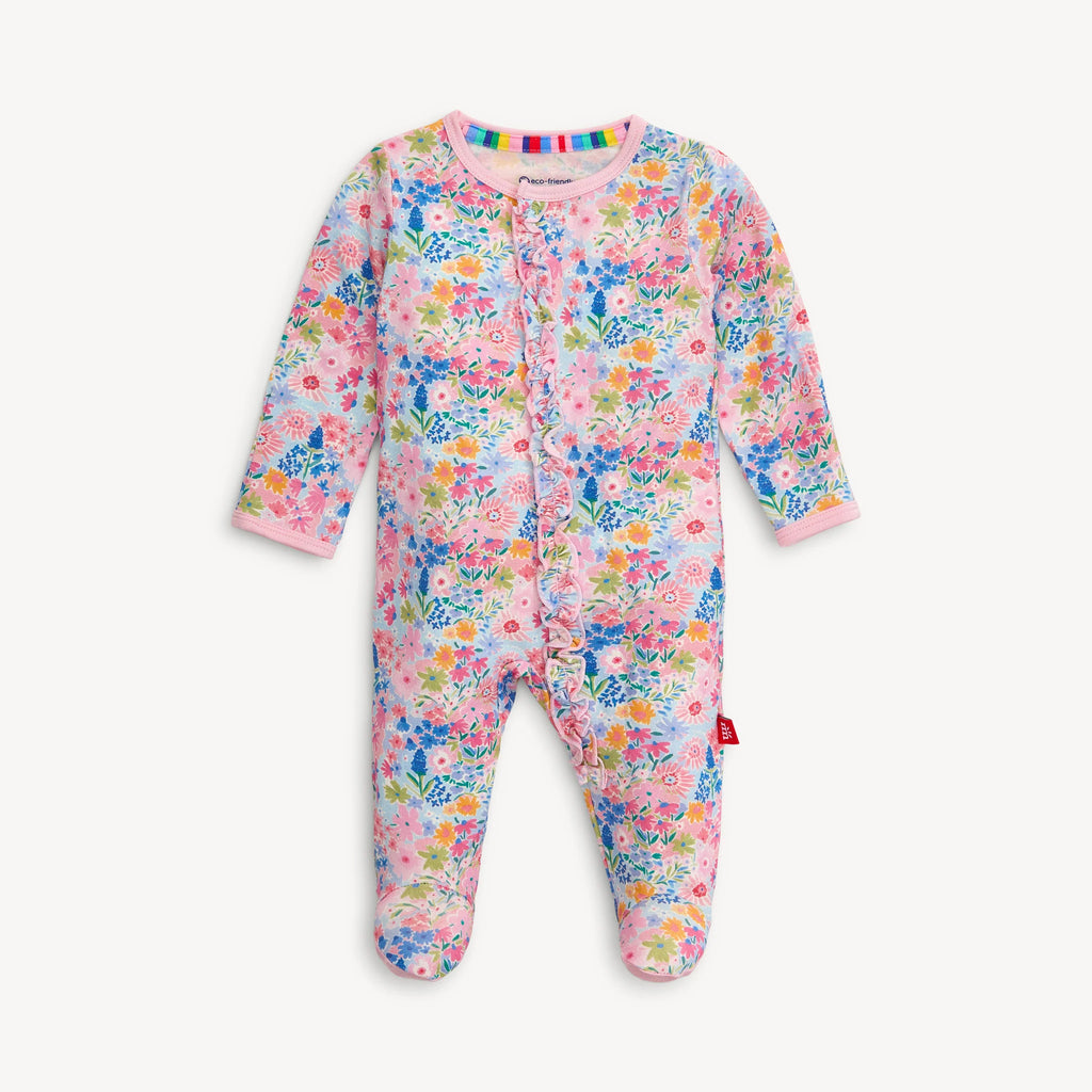 Lily Modal Ruffle Footie Sleeper