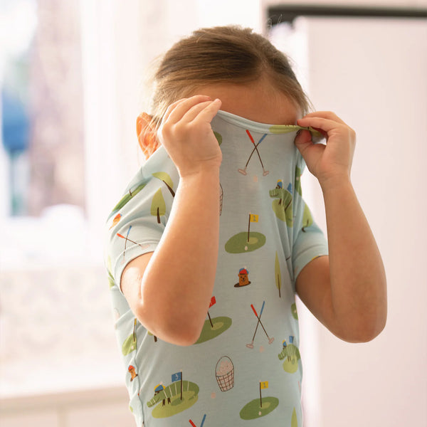 Gopher It Modal S/S Magnetic Pajama Set