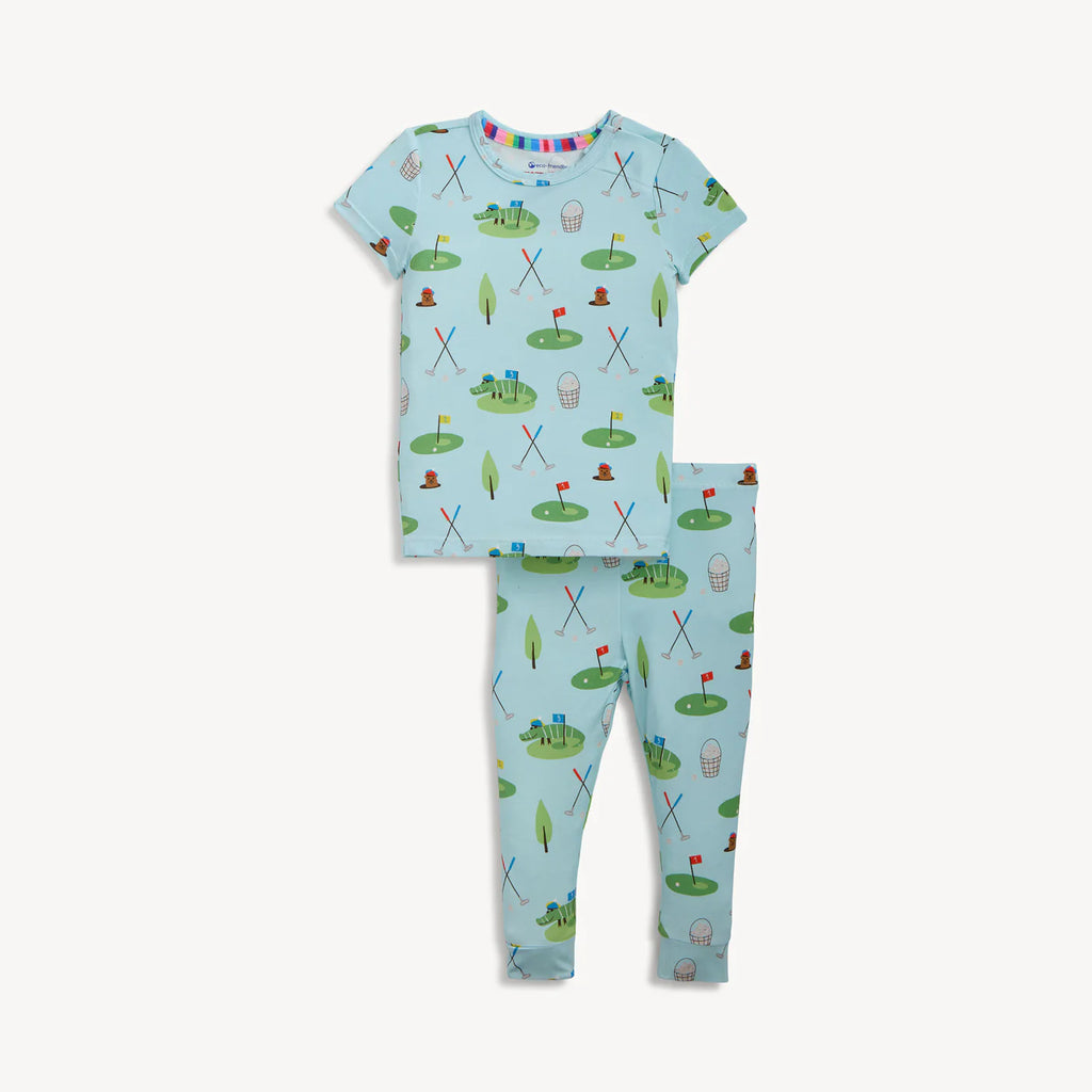 Gopher It Modal S/S Magnetic Pajama Set