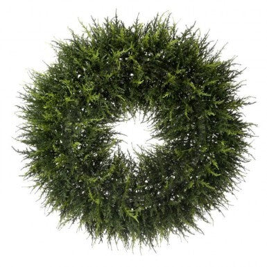 24" Spruce and Juniper Wreath