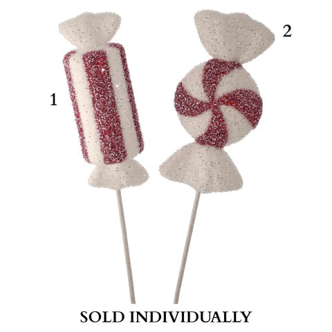 26" Glitter Sweet Candy Stems