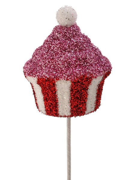26" Glitter Cupcake Stem