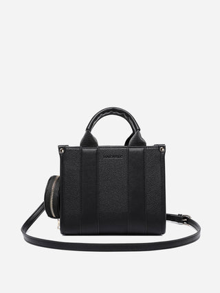 Manhattan Mini Tote Bag-Black