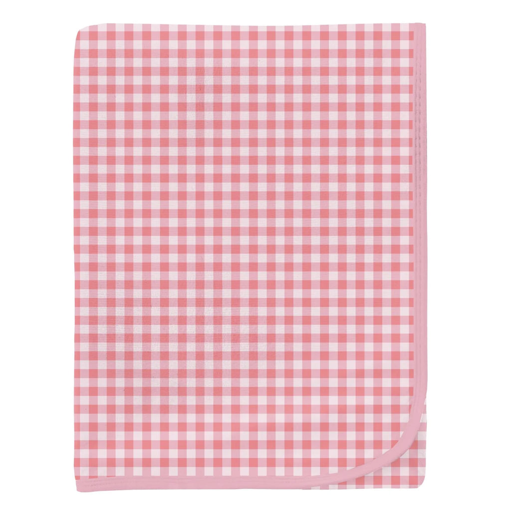 Print Swaddling Blanket in Cake Pop Gingham