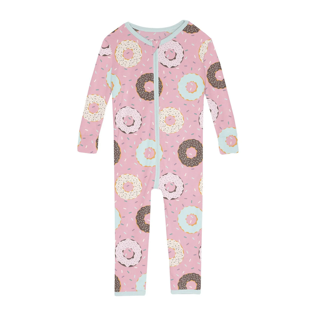 Print Convertible Sleeper with Zipper in Cake Pop Donuts and Sprinkles