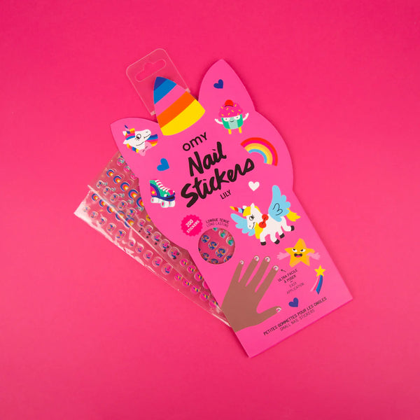 Lily the Unicorn Nail Sticker Art Set