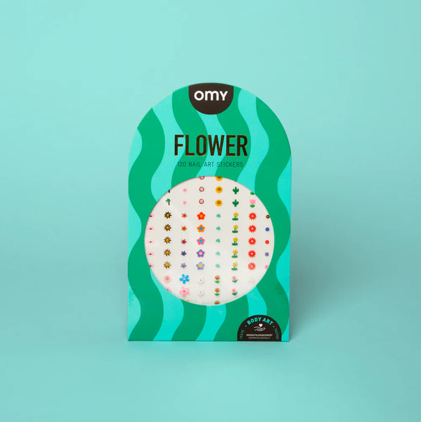 Flower Nail Sticker Art Set