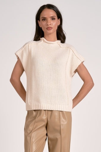 Eden Sweater Top - Off White