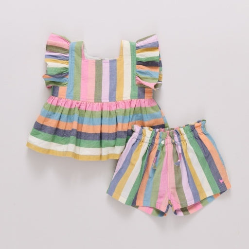 Elsie 2-pc Set - Parade Stripe