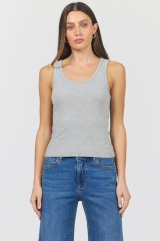 Louise Tank - Heather Grey