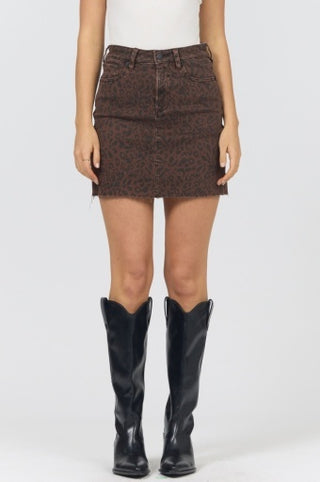 Quinn Skirt Leopard