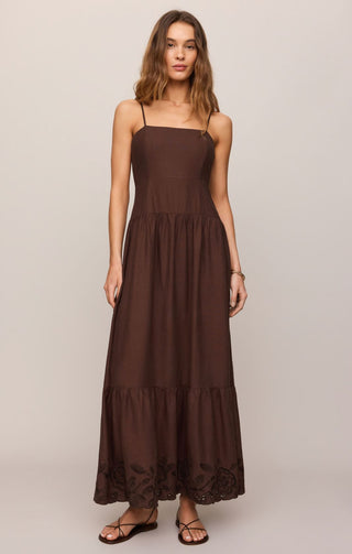 Embroidered Maxi Dress