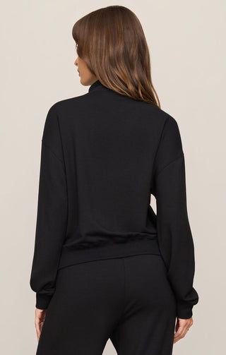 Gate Check Modal Sweatshirt - Black