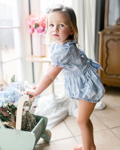 Bloom Bouquet Smocked Jenny Bubble
