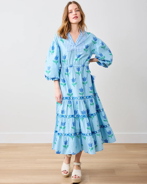 Tulip Bloom Coconut Cafe Dress