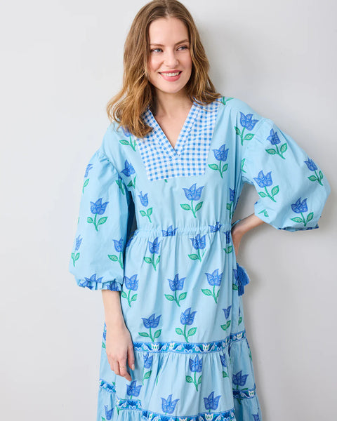 Tulip Bloom Coconut Cafe Dress