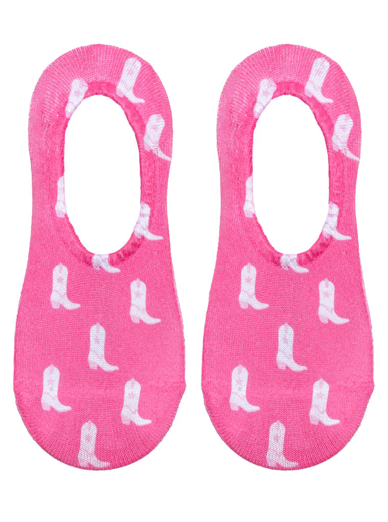 Pink Boot Liner Socks