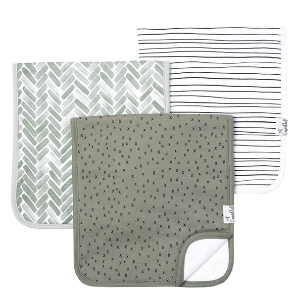 Premium Burp Cloths Set (Assorted Styles)