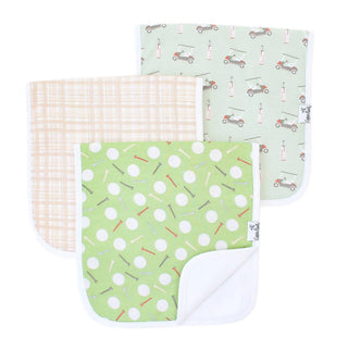 Burp Cloths Set Pack of 3 (Assorted Styles)