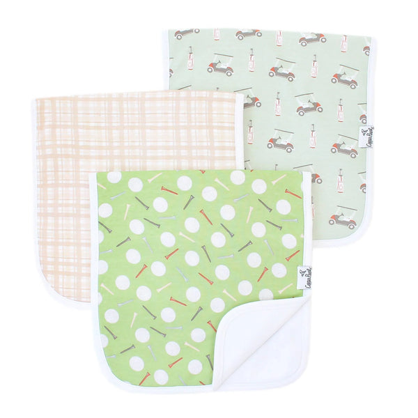 Burp Cloths Set Pack of 3 (Assorted Styles)