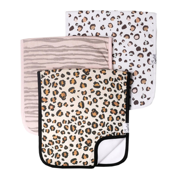Burp Cloths Set Pack of 3 (Assorted Styles)