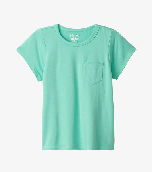 Cockatoo Teal Bamboo Tee Shirt