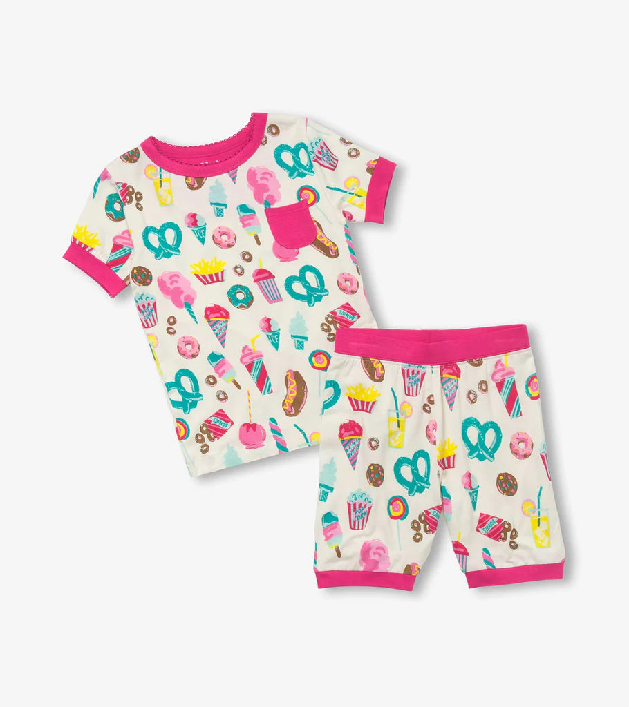 Carnival Treats Bamboo Short Pajama Set