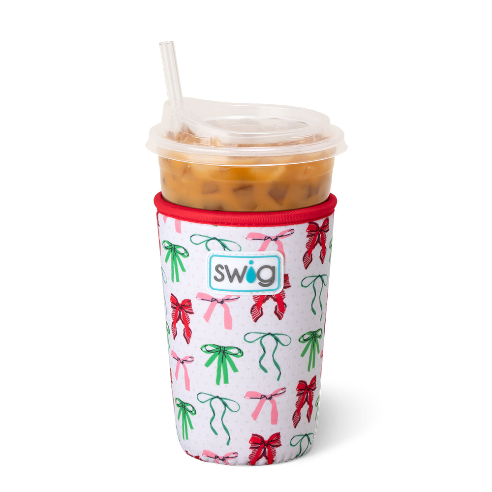 Ribbons and Bows Iced Cup Coolie 22oz