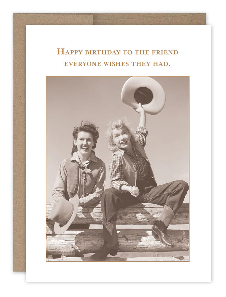 Hats Off Birthday Card