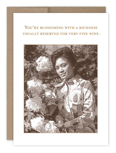 Blossoming Birthday Card