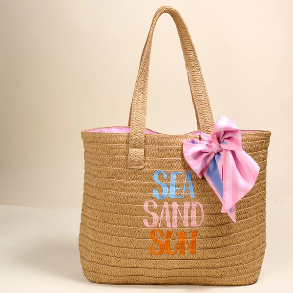Straw & Sun Tote